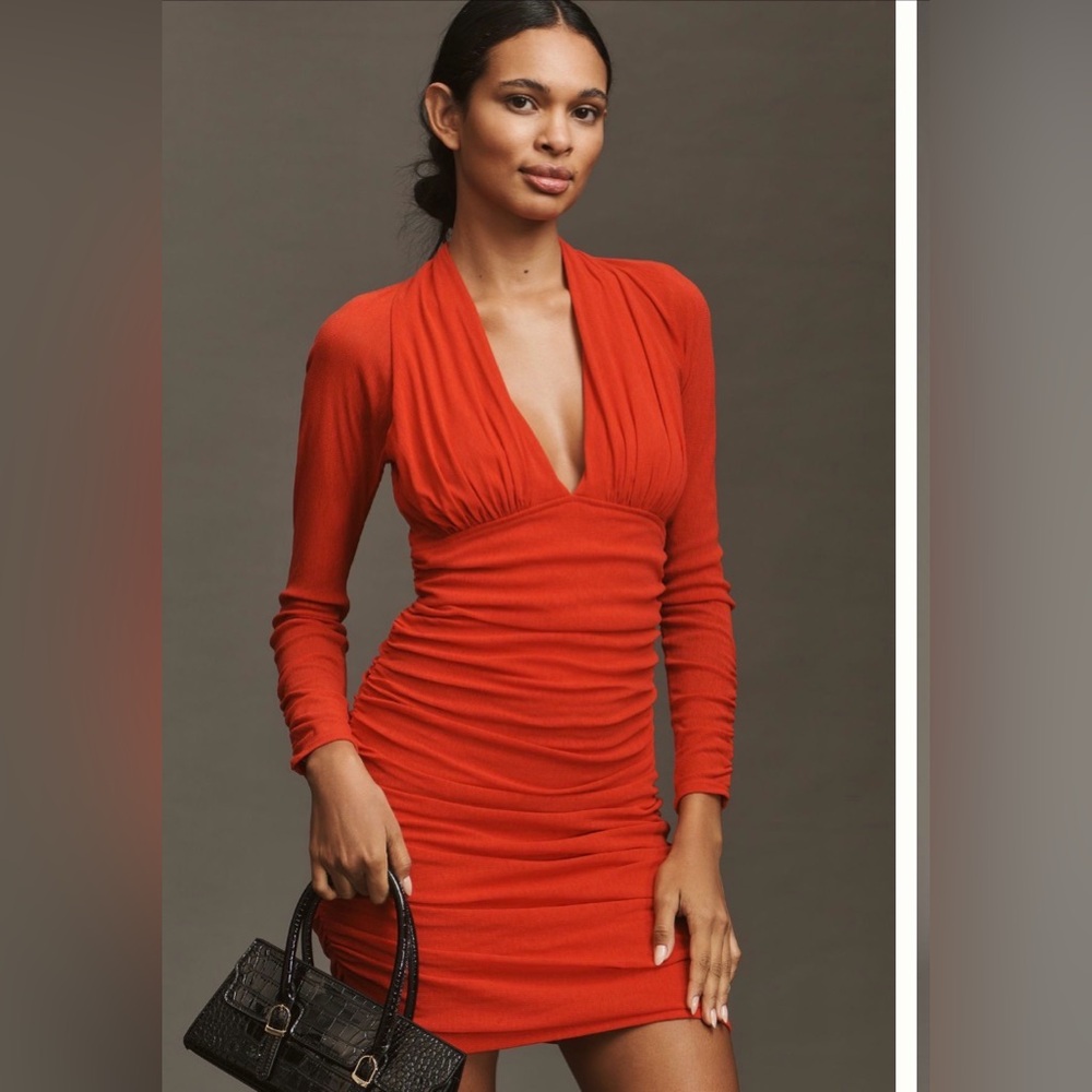 Anthropologie Mesh Midi Dress